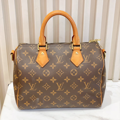 LV Monogram Speedy 25 Bandouliere