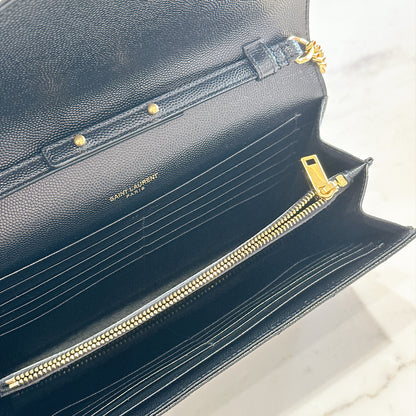 YSL Wallet On Chain Black in GHW