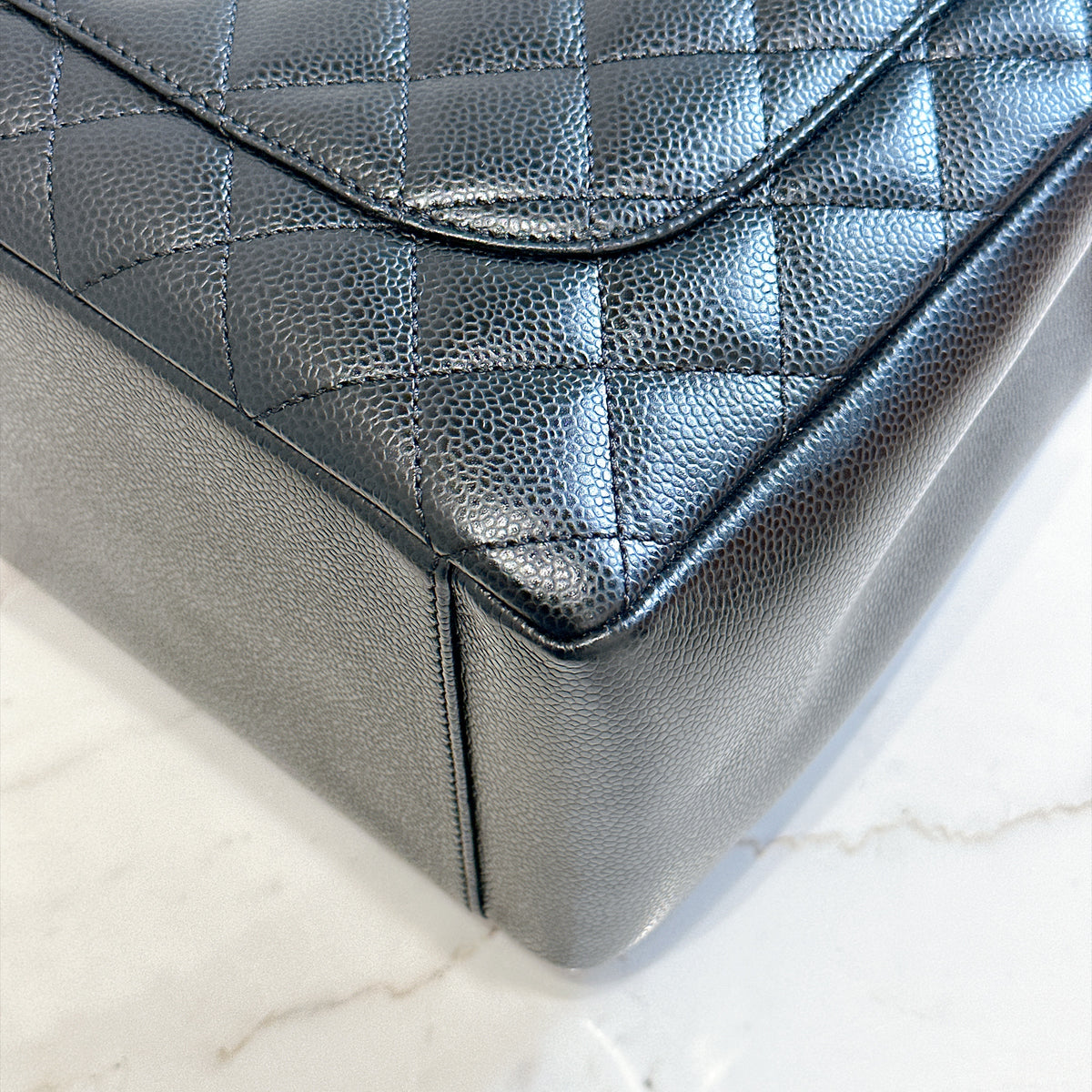 Chanel GST in Black Caviar SHW