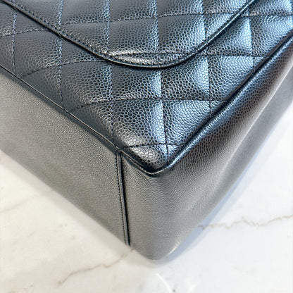 Chanel GST in Black Caviar SHW