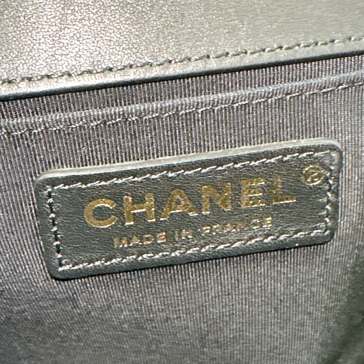 Chanel Boy Old Medium in Black Lambskin