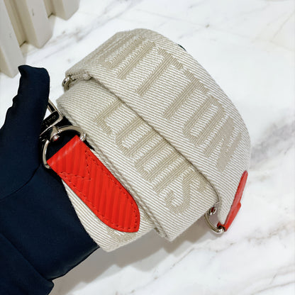 LV Monceau Distorted Epi XL in Red