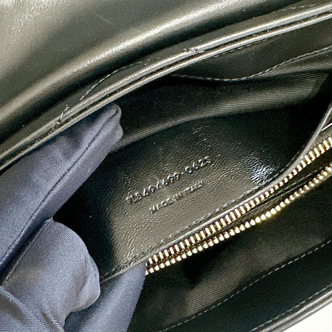 YSL Lou Lou Small in Black GHW