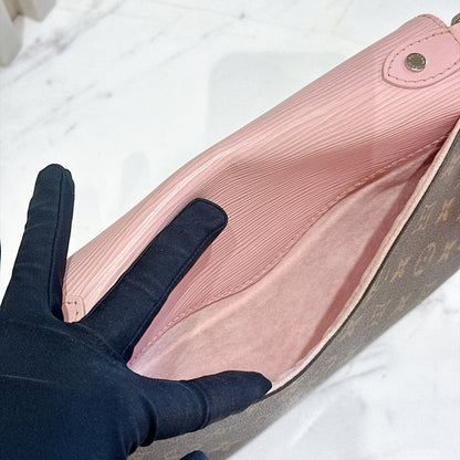 LV Epi Saint Michel Pink Shoulder Bag