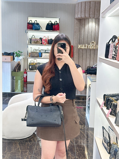 Balenciaga Blackout City Small