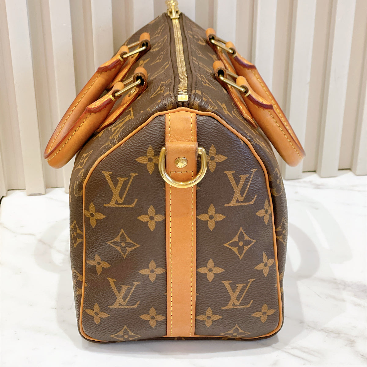 LV Monogram Speedy 25 Bandouliere