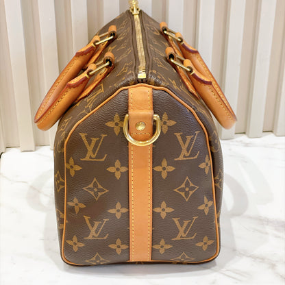 LV Monogram Speedy 25 Bandouliere