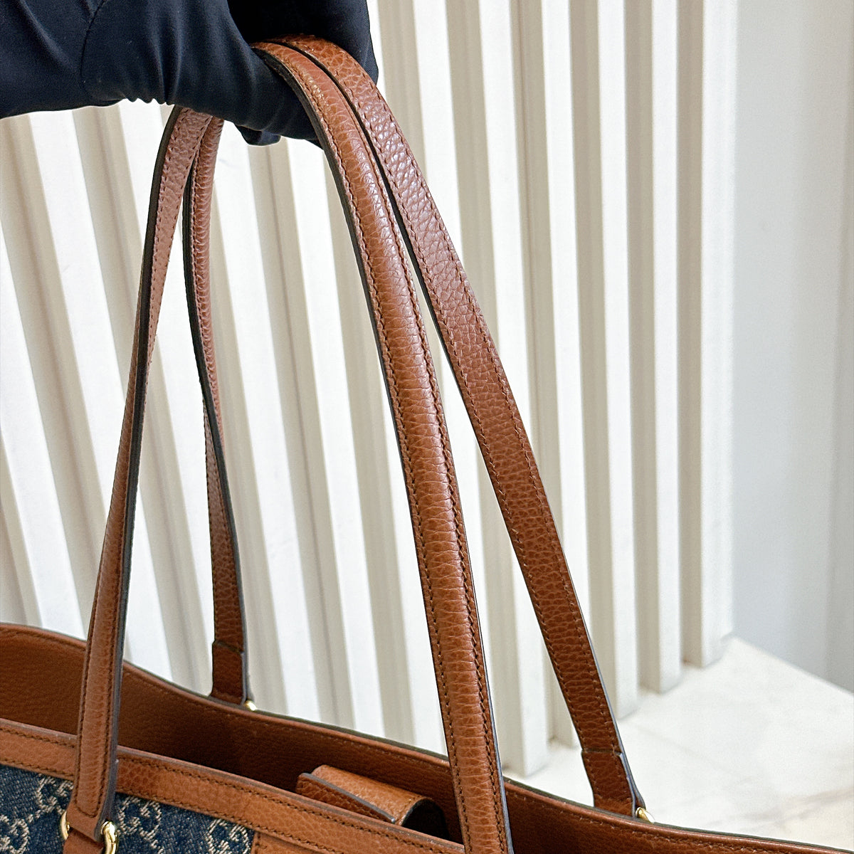 Gucci Ophidia Denim Tote Bag