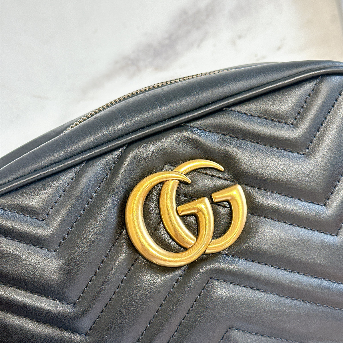 Gucci Marmont Camera Bag Small Black
