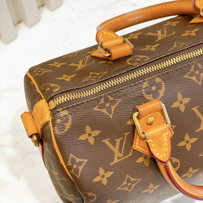 LV Monogram Speedy 25 Bandouliere