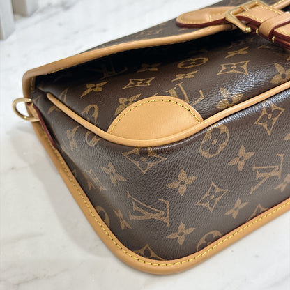 LV Monogram Diane with Black Strap