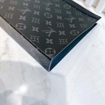 LV Pochette Voyage Monogram Eclipse