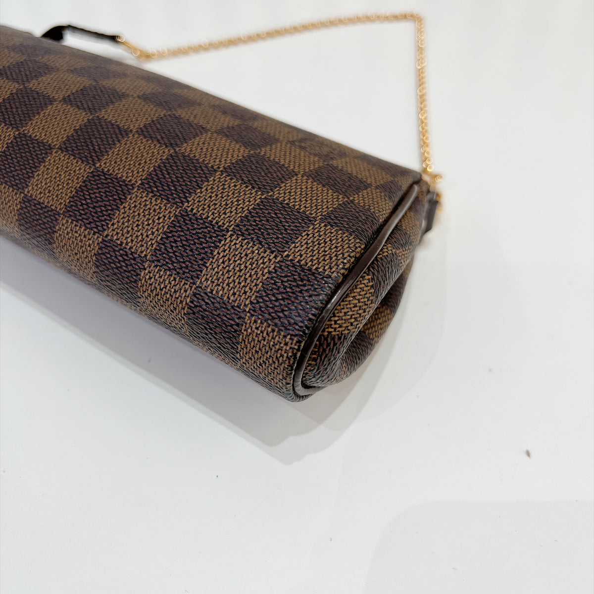 LV Damier Ebene Eva Clutch