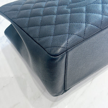 Chanel GST in Black Caviar GHW