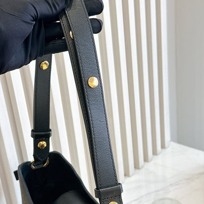 LV Very Hobo in Black Monogram