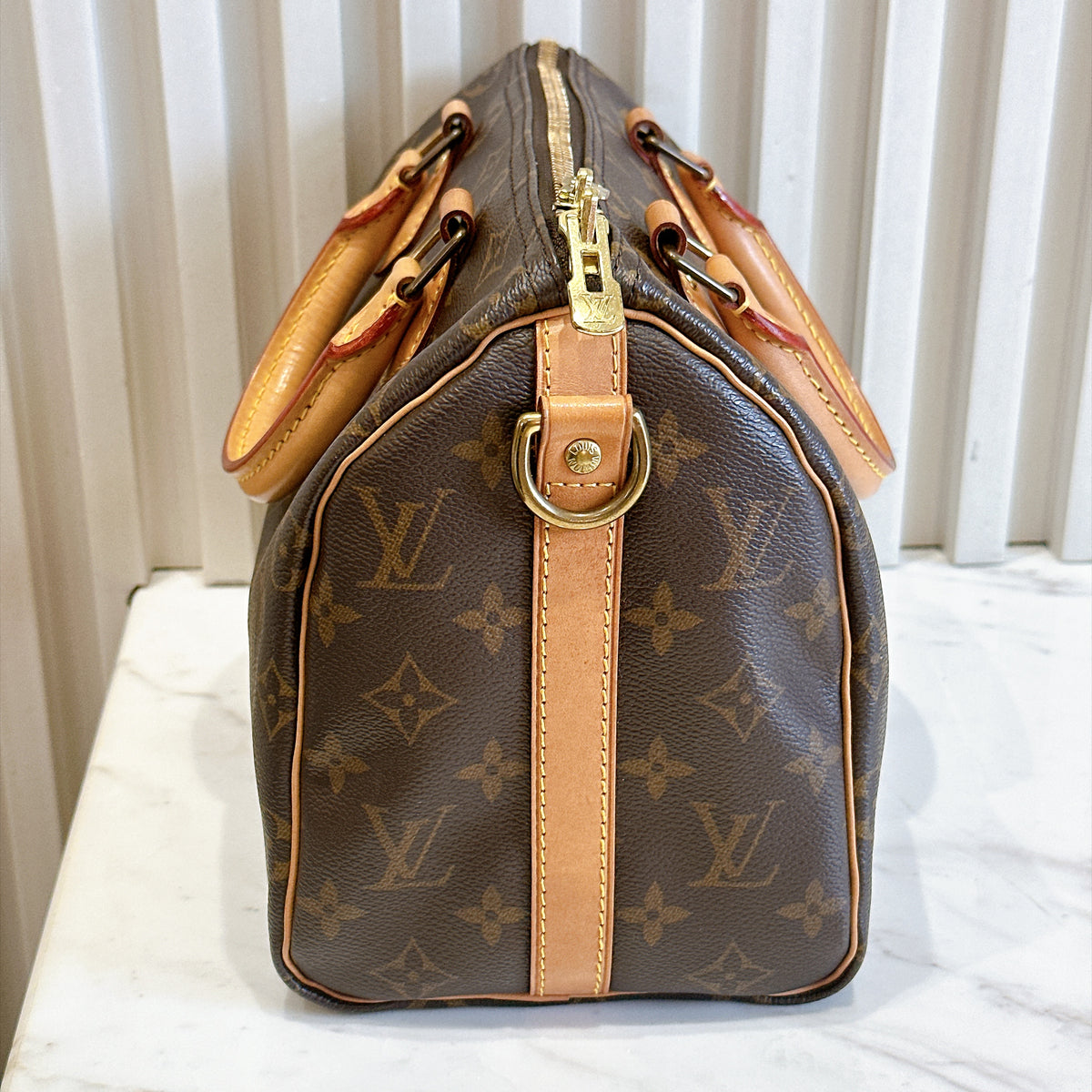 LV Monogram Speedy 25 Bandouliere