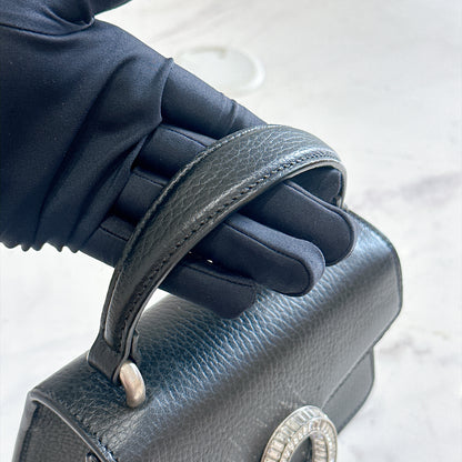 Gucci Mini Dionysus Handle with Crystals in Black