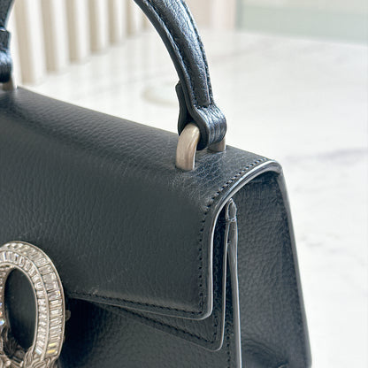 Gucci Mini Dionysus Handle with Crystals in Black