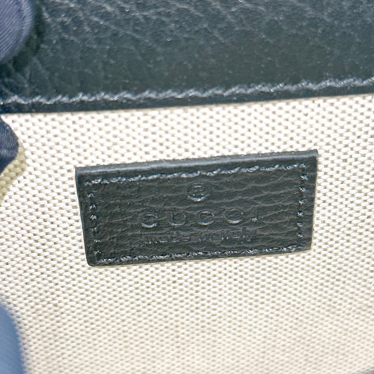 Gucci Mini Dionysus Handle with Crystals in Black