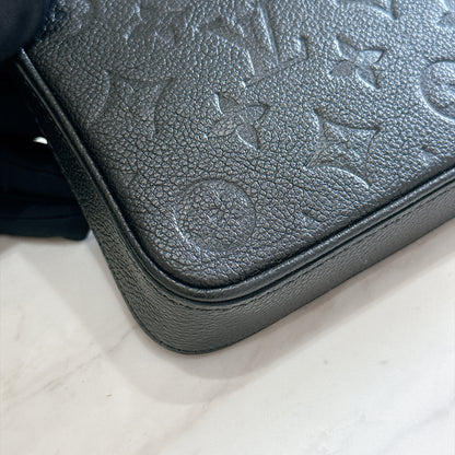 LV Easy Pouch in Black Empreinte Leather