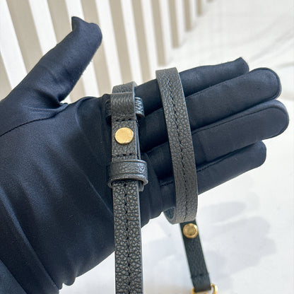 LV Easy Pouch in Black Empreinte Leather