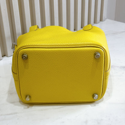 Hermes Picotin 18 in Limoncello PHW