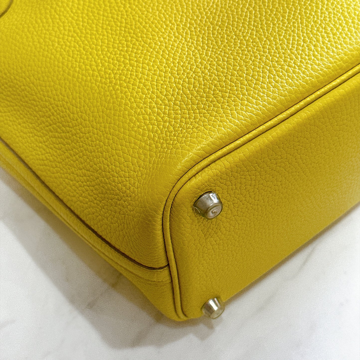 Hermes Picotin 18 in Limoncello PHW