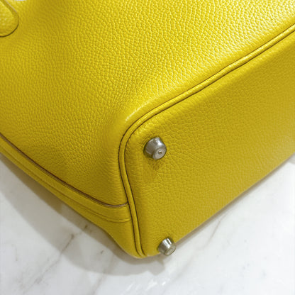 Hermes Picotin 18 in Limoncello PHW