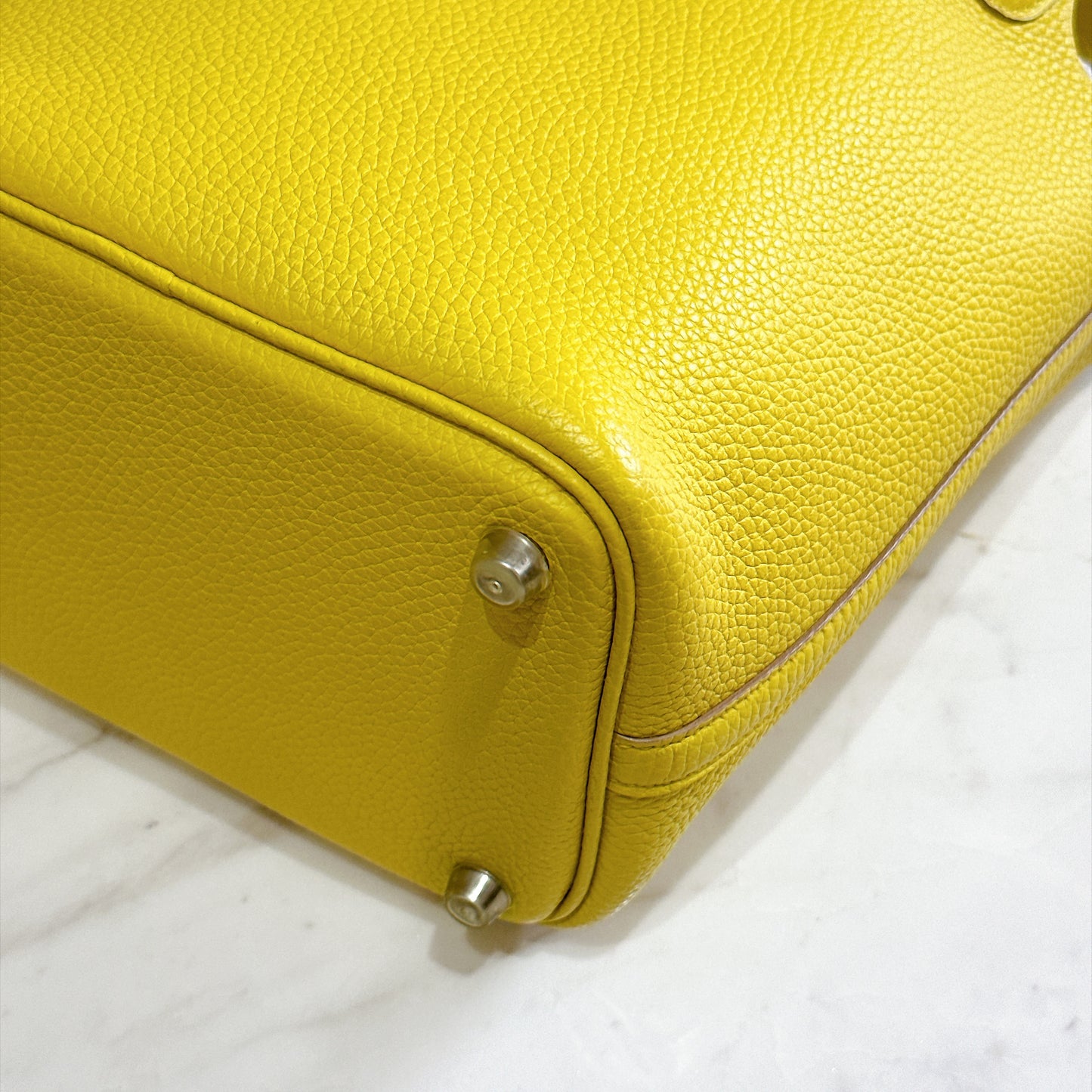 Hermes Picotin 18 in Limoncello PHW