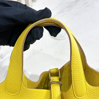 Hermes Picotin 18 in Limoncello PHW