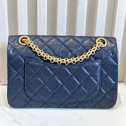 Chanel 2.55 Mini Reissue Flap in Navy Blue