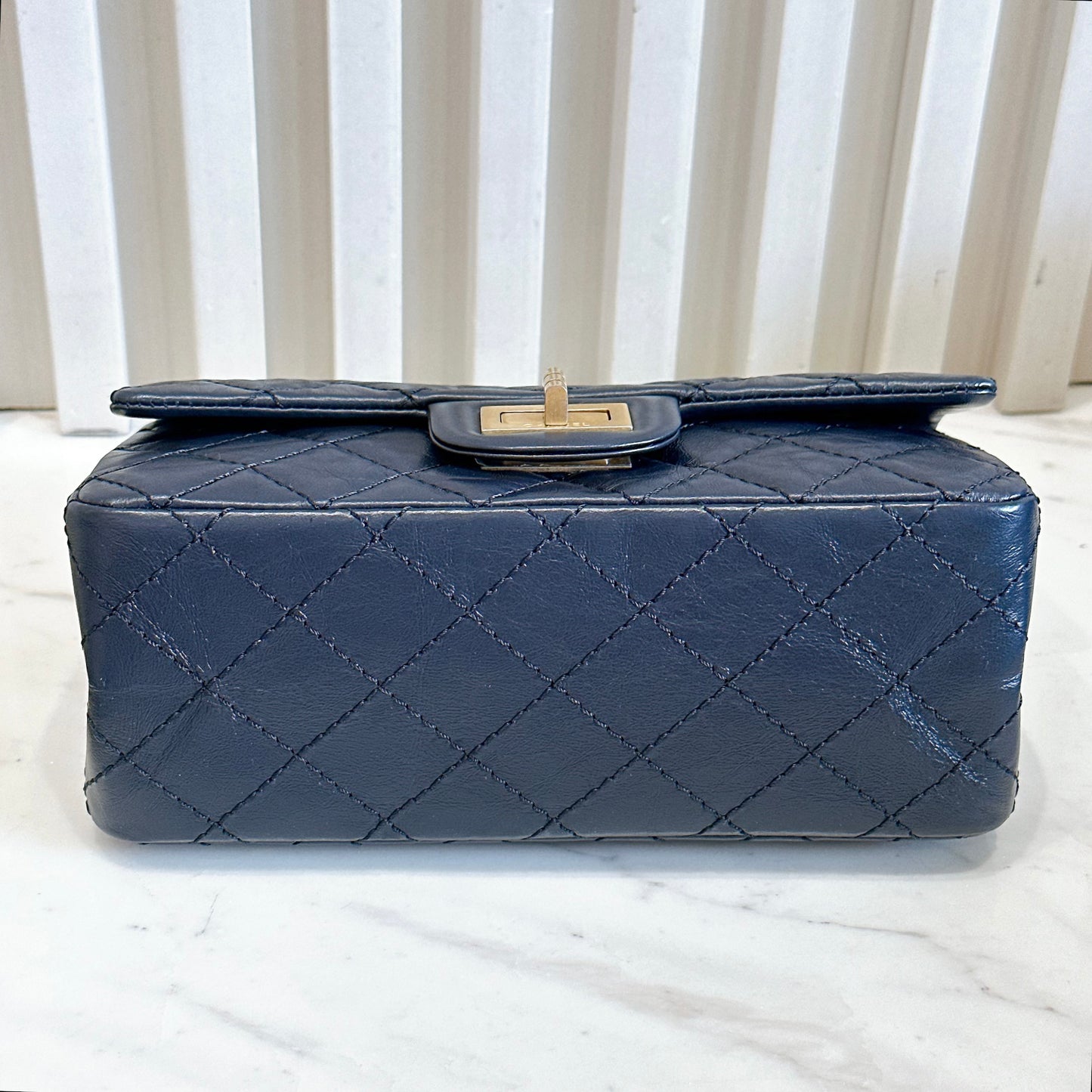 Chanel 2.55 Mini Reissue Flap in Navy Blue