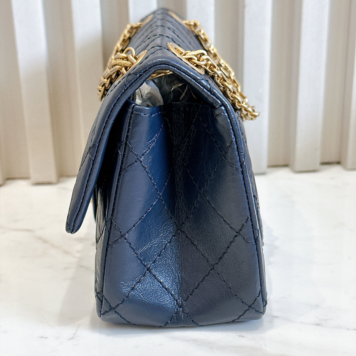 Chanel 2.55 Mini Reissue Flap in Navy Blue
