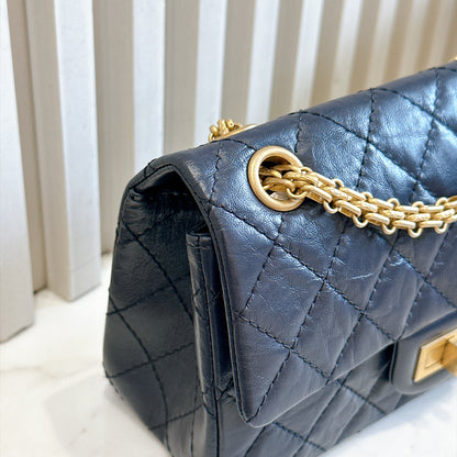 Chanel 2.55 Mini Reissue Flap in Navy Blue