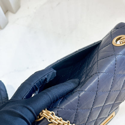 Chanel 2.55 Mini Reissue Flap in Navy Blue