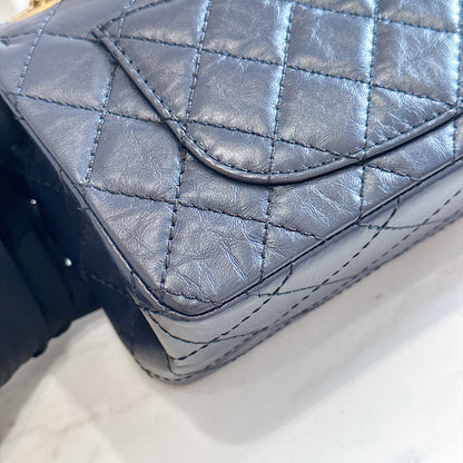 Chanel 2.55 Mini Reissue Flap in Navy Blue