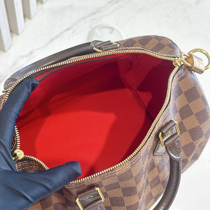 LV Damier Ebene Speedy Bandouliere 30