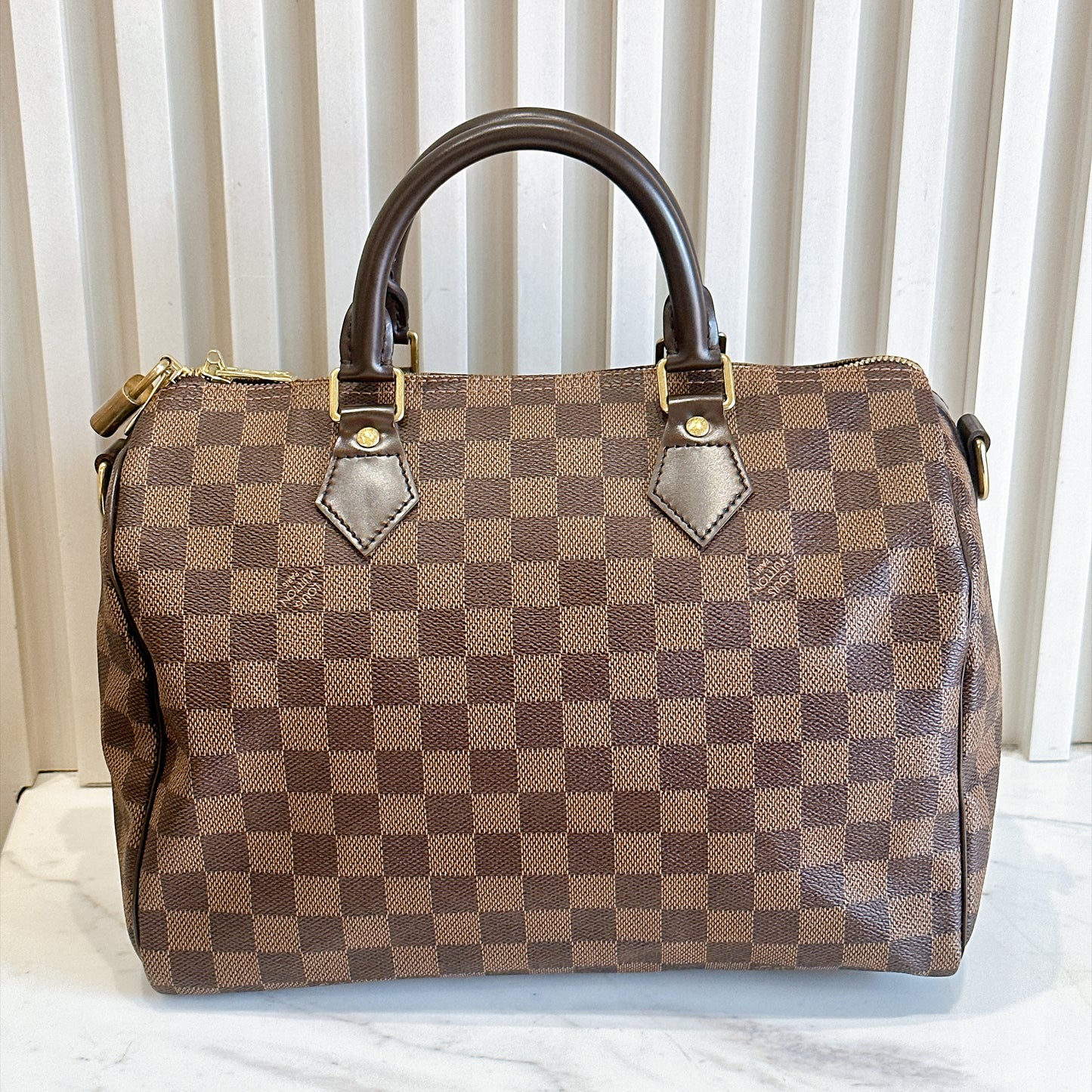 LV Damier Ebene Speedy Bandouliere 30