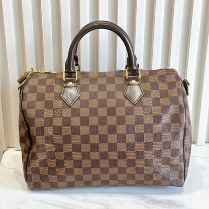 LV Damier Ebene Speedy Bandouliere 30