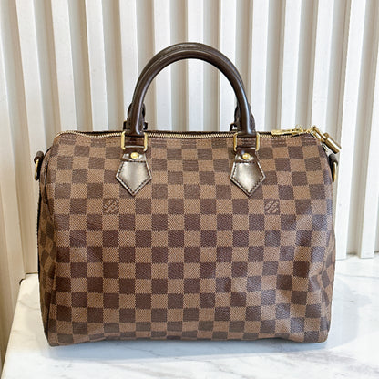 LV Damier Ebene Speedy Bandouliere 30