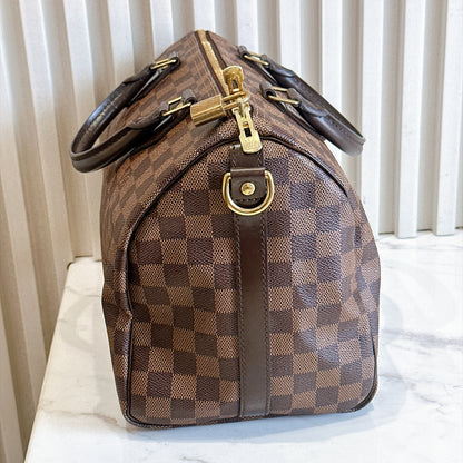 LV Damier Ebene Speedy Bandouliere 30