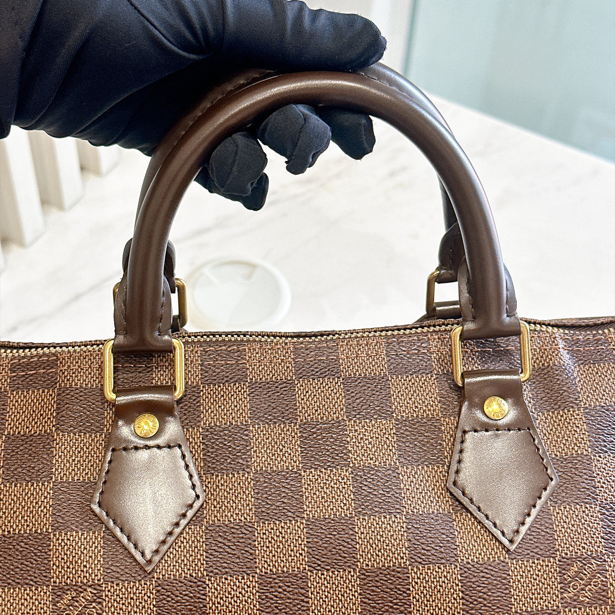 LV Damier Ebene Speedy Bandouliere 30