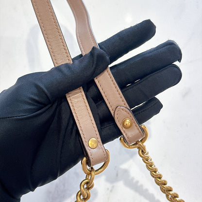 Gucci Marmont Medium Flap in Rose Pink