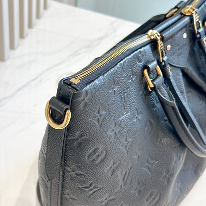 LV Mazarine in Black Empreinte Leather