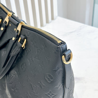 LV Mazarine in Black Empreinte Leather