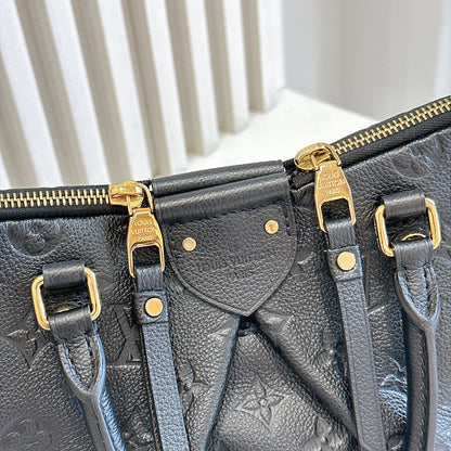 LV Mazarine in Black Empreinte Leather