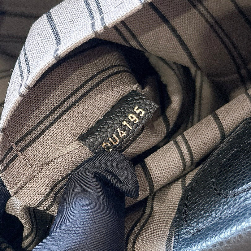 LV Mazarine in Black Empreinte Leather