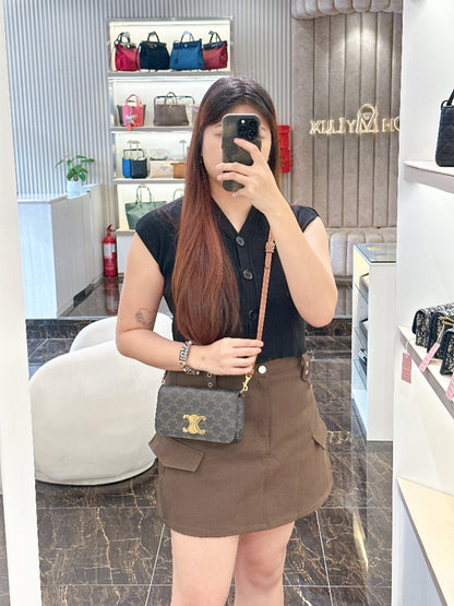 Celine Multipochette in Triomphe Canvas