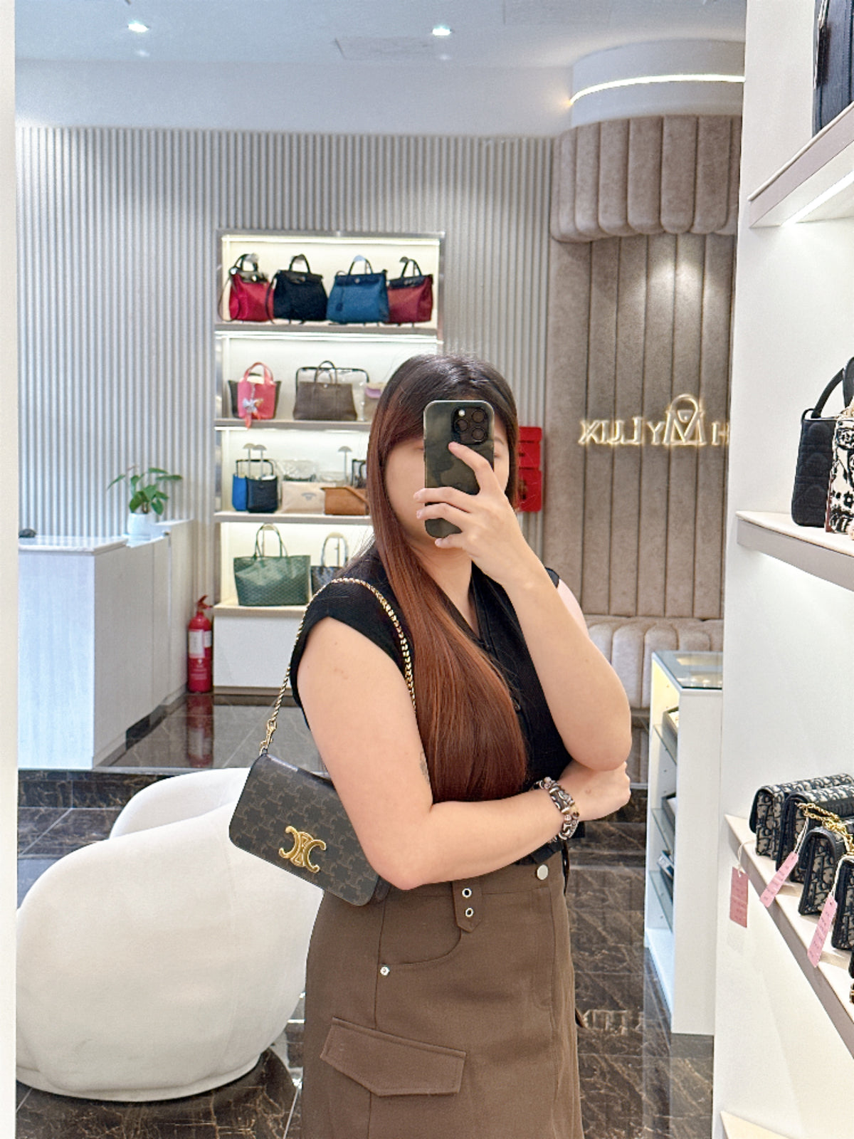 Celine Multipochette in Triomphe Canvas