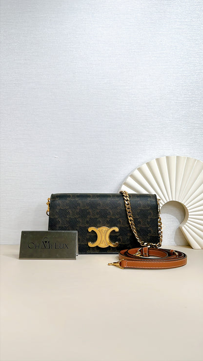 Celine Multipochette in Triomphe Canvas